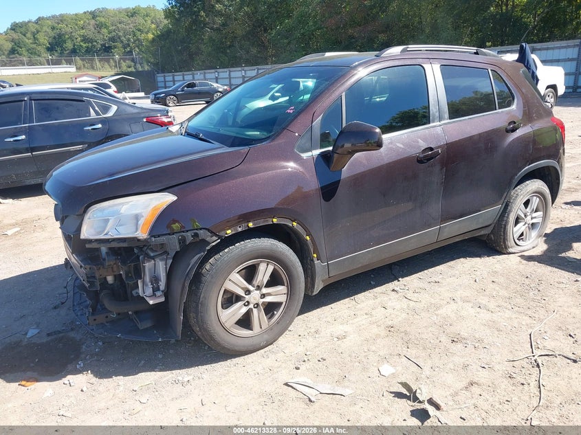 2016 Chevrolet Trax, Front End, IAAI, VIN KL7CJLSB8GB545014 — photo 2