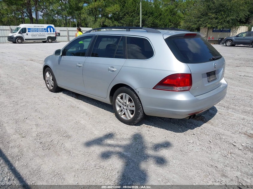 Vin: 3vwpl7aj1cm664943, lot: 46713273, volkswagen jetta sportwagen 2.0l tdi 20123