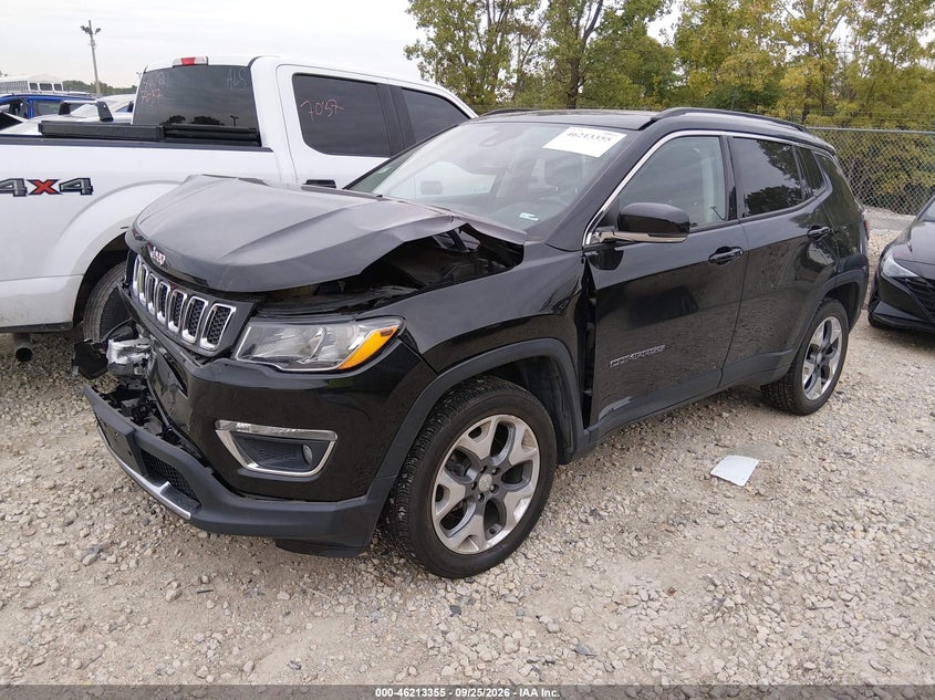 Vin: 3c4njdcb1mt595473, lot: 46713278, jeep compass limited 20212