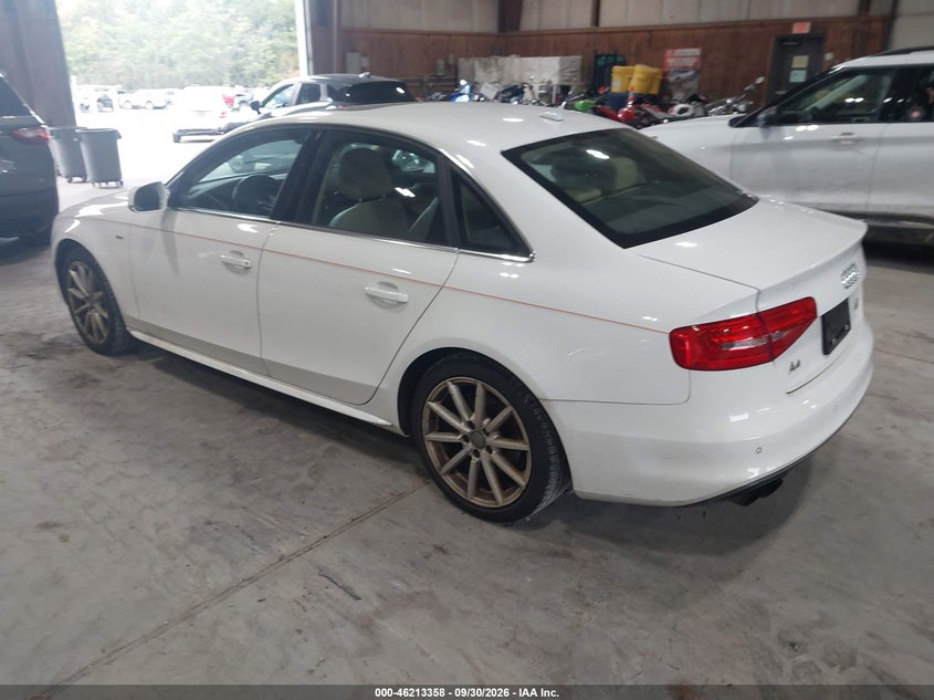 Vin: wauffafl1ea139424, lot: 46713281, audi a4 2.0t premium 20143
