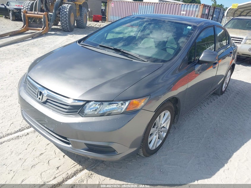 2012 Honda Civic, Звичайний знос, IAAI, VIN 19XFB2F98CE304985 — фото 2