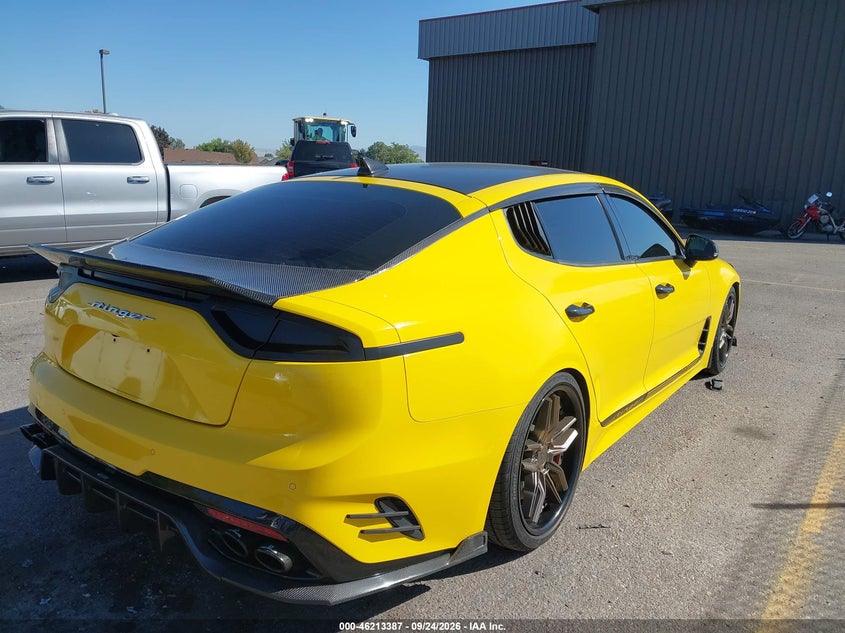 Vin: knae35lc5j6020871, lot: 46713310, kia stinger gt 20184