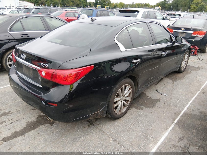 Vin: jn1bv7ar4fm408196, lot: 46713383, infiniti q50 premium 20154