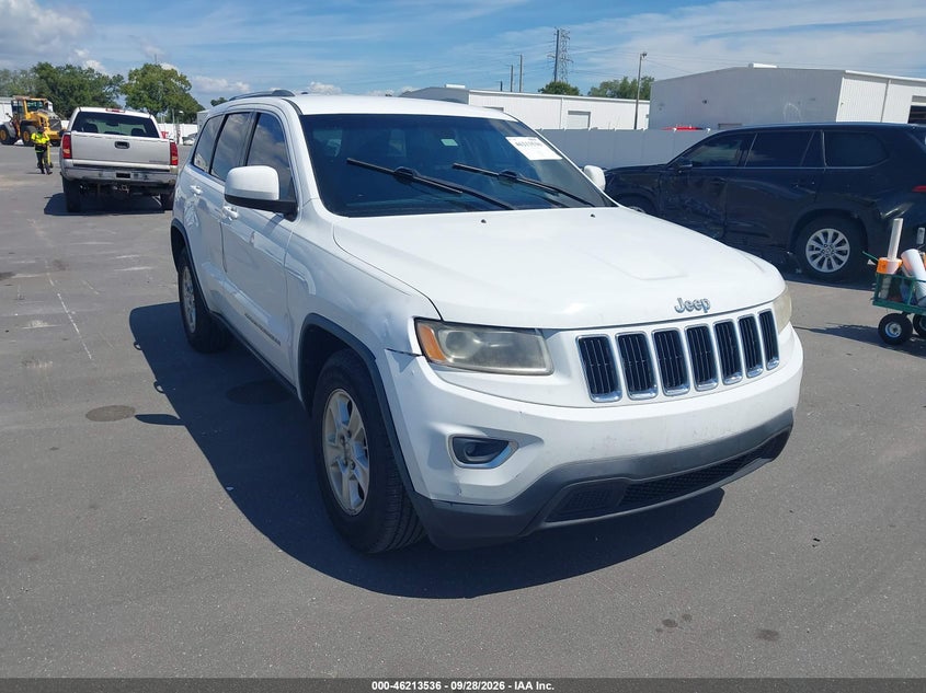 Vin: 1c4rjeag3ec136822, lot: 46713459, jeep grand cherokee laredo 20141