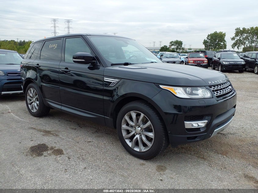 Vin: salwr2wf9ea375371, lot: 46713466, land rover range rover sport 3.0l v6 supercharged hse 2014 img_1