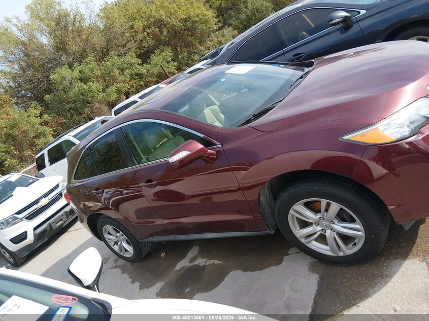 ACURA RDX 2013 VIN 5J8TB3H58DL003615