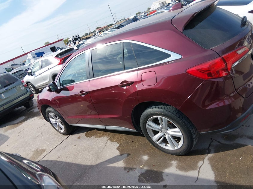 ACURA RDX 2013 VIN 5J8TB3H58DL003615