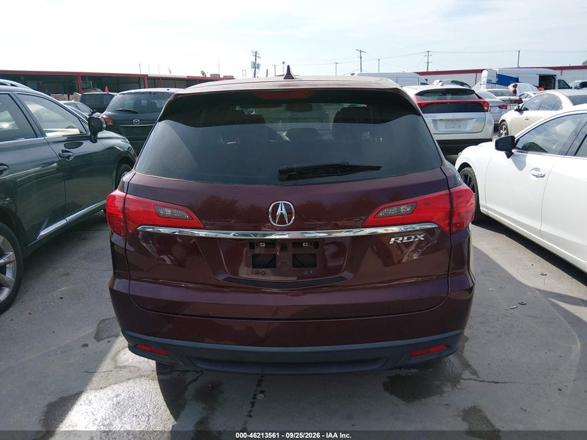 ACURA RDX 2013 VIN 5J8TB3H58DL003615