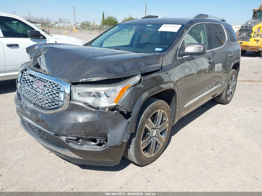 2019 GMC Acadia Denali, Front End, IAAI, VIN 1GKKNPLS5KZ164508 — photo 2