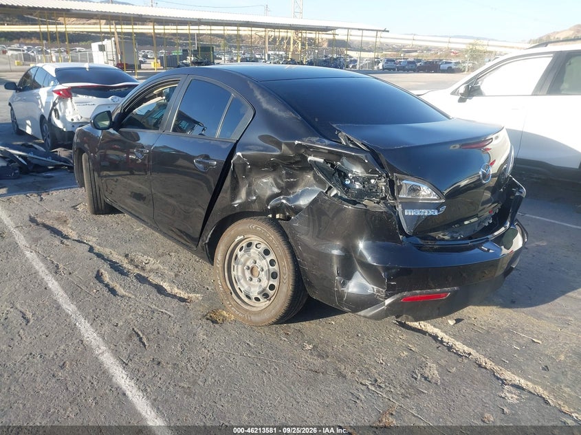 Vin: jm1bl1ugxb1490988, lot: 46713504, mazda mazda3 i sport 20113