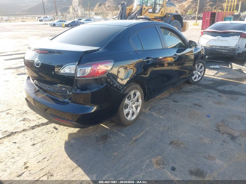 Vin: jm1bl1ugxb1490988, lot: 46713504, mazda mazda3 i sport 20114