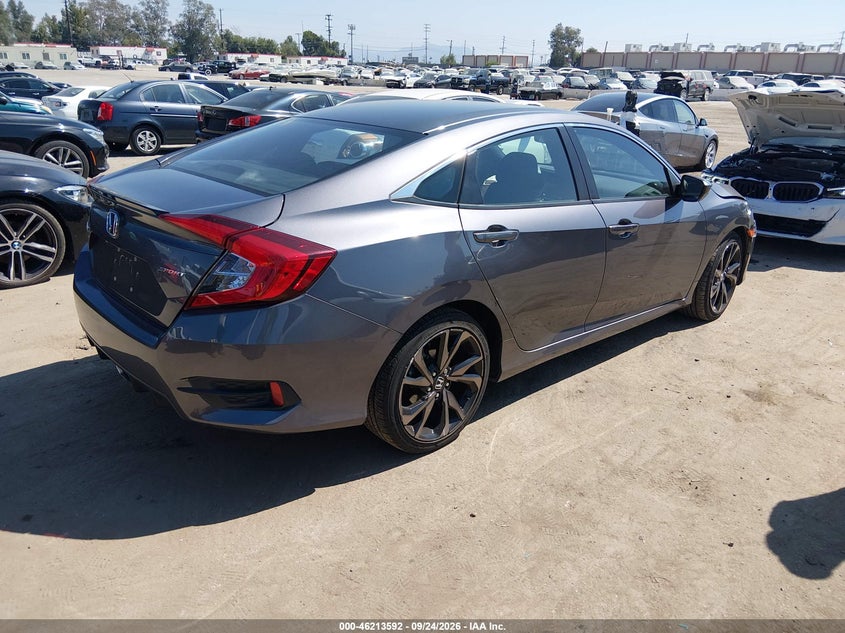 Vin: 2hgfc2f88lh586409, lot: 46713515, honda civic sport 20204