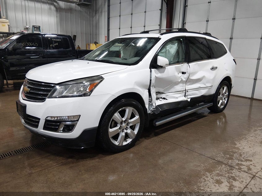 Vin: 1gnkvjkd6gj311654, lot: 46713518, chevrolet traverse ltz 20162