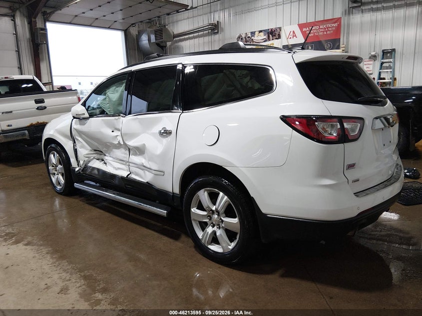 Vin: 1gnkvjkd6gj311654, lot: 46713518, chevrolet traverse ltz 20163