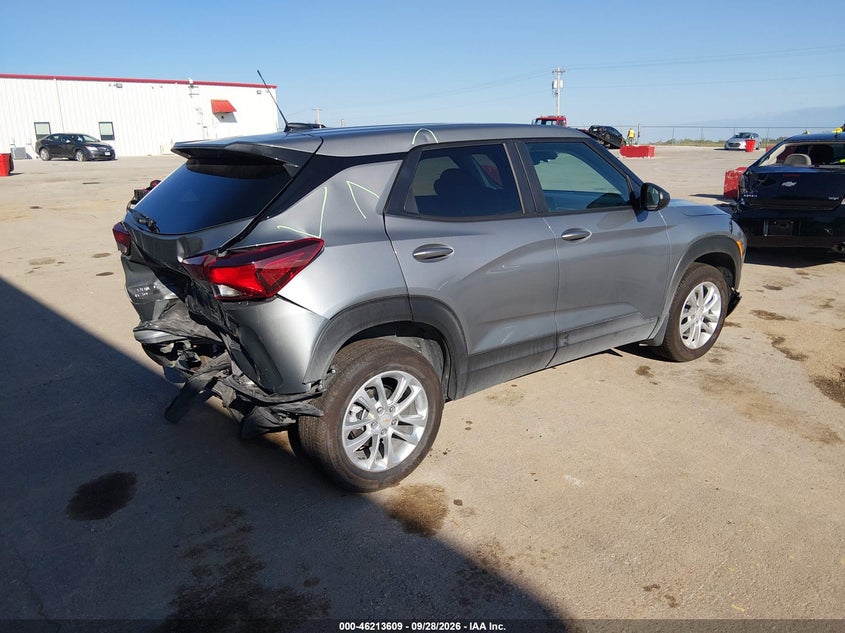 Vin: kl79mnsl9tb255302, lot: 46713532, chevrolet trailblazer awd ls 20264