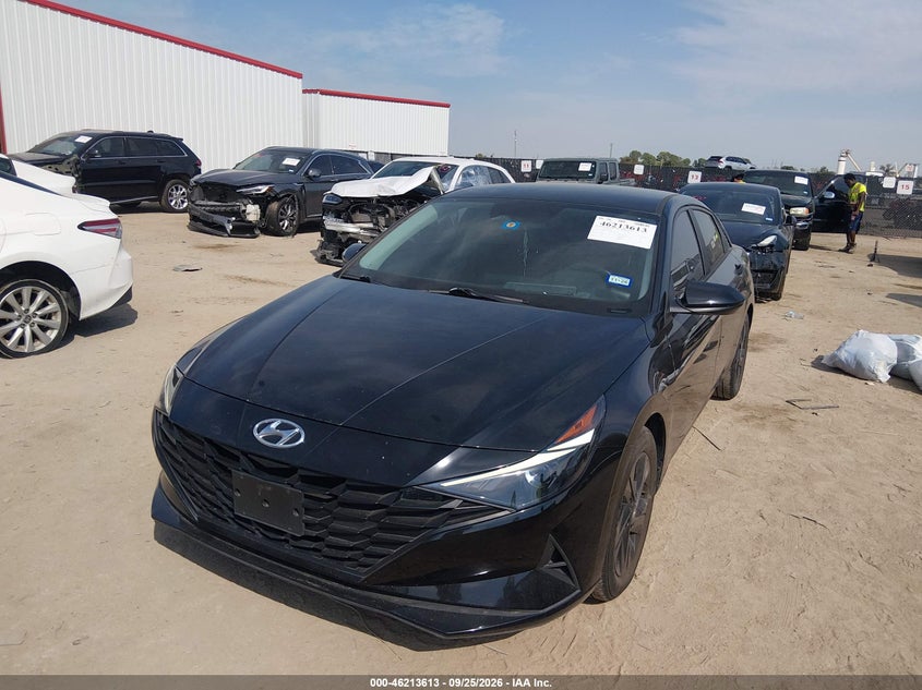 Vin: kmhlm4ag5mu177884, lot: 46713536, hyundai elantra sel 20212