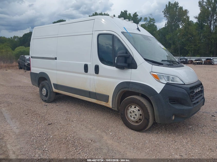 Vin: 3c6lrvcg1se511999, lot: 46713647, ram promaster 2500 tradesman high roof 136 wb w/pass seat 2025 img_1