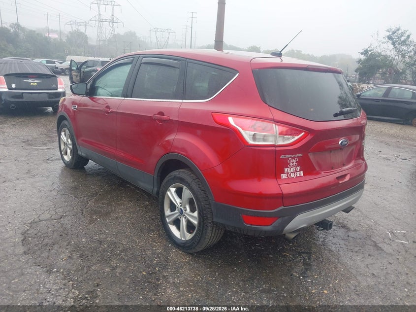 Vin: 1fmcu9gx9eud05842, lot: 46713661, ford escape se 20143