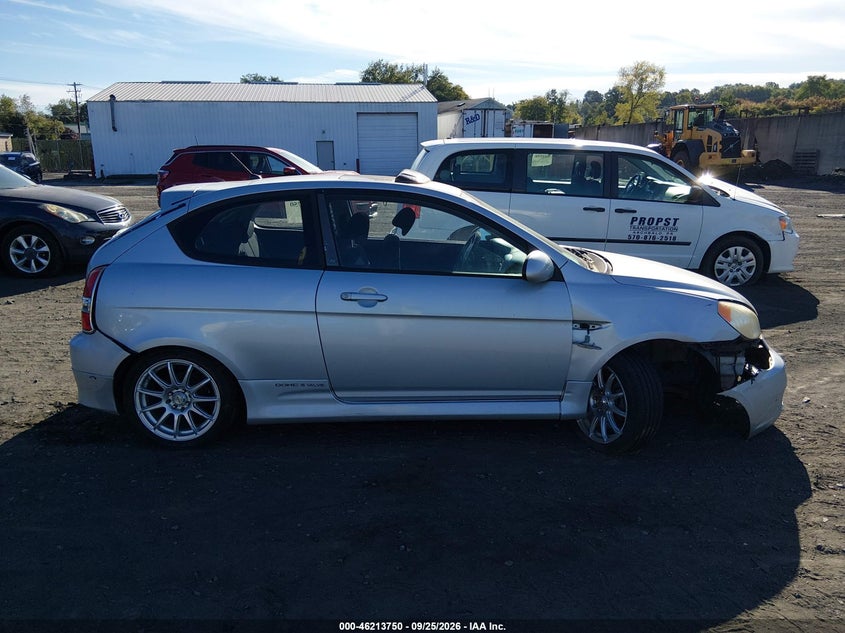 HYUNDAI ACCENT 2008 VIN KMHCN36C98U056441