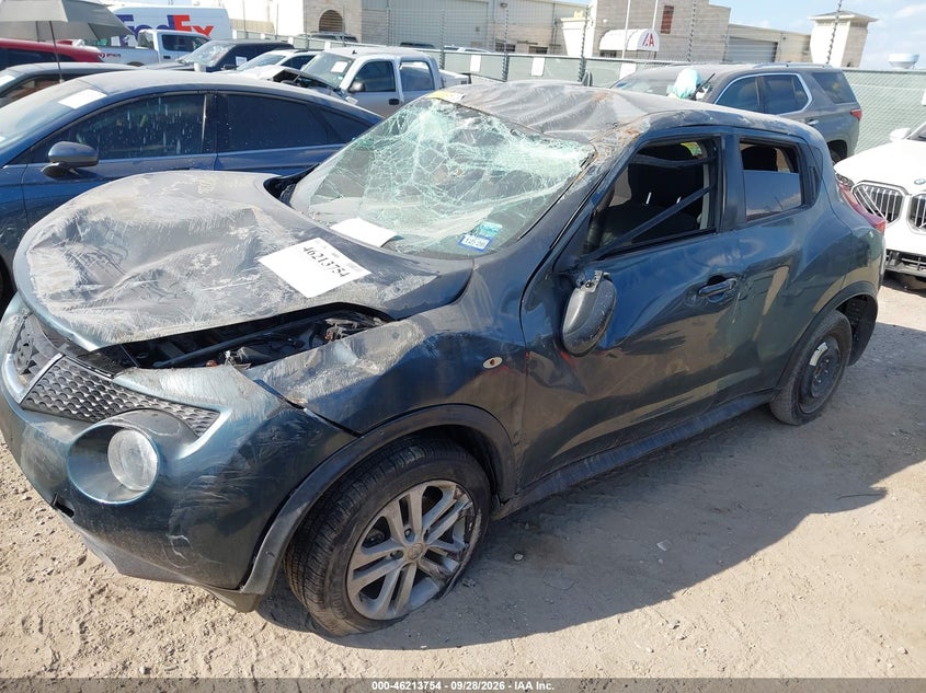 Vin: jn8af5mrxbt021386, lot: 46713677, nissan juke s 20112