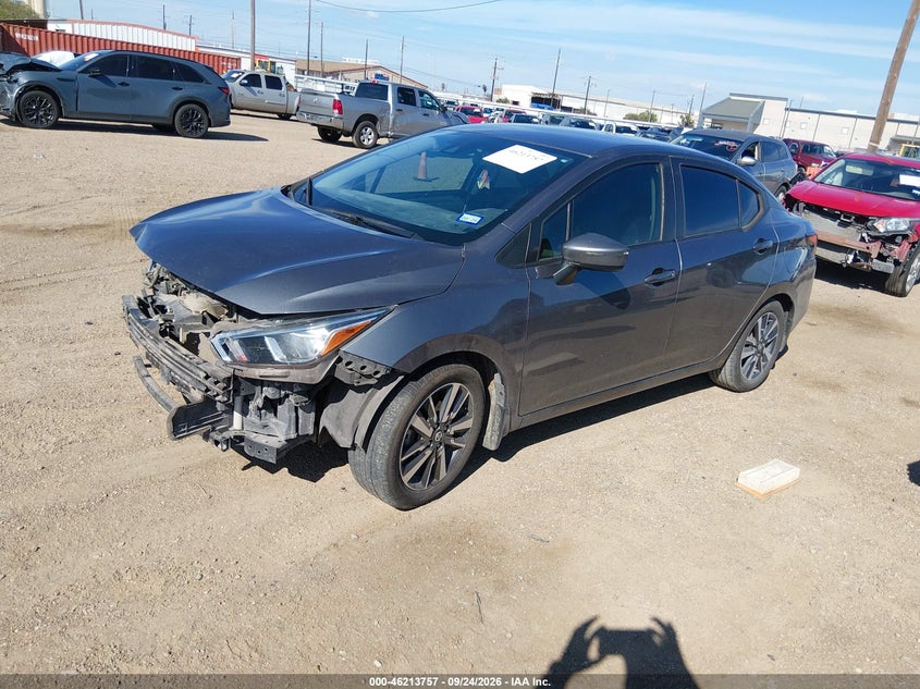 Vin: 3n1cn8ev1ml823291, lot: 46713680, nissan versa sv xtronic cvt 20212