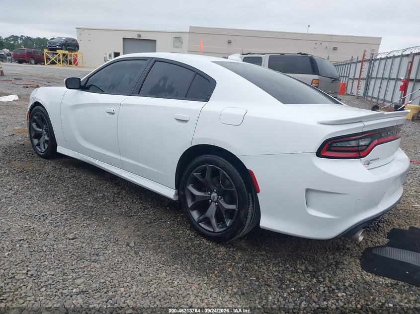 Vin: 2c3cdxhg9kh580797, lot: 46713687, dodge charger gt rwd 20193