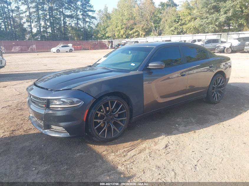 2015 Dodge Charger Se, Обычный износ, IAAI, VIN 2C3CDXBG2FH798921 — фото 2