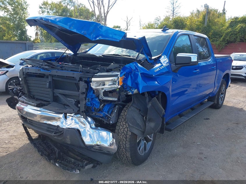 Vin: 1gcpkkek4sz219170, lot: 46713700, chevrolet silverado 1500 4wd  short bed lt with 2fl 20252