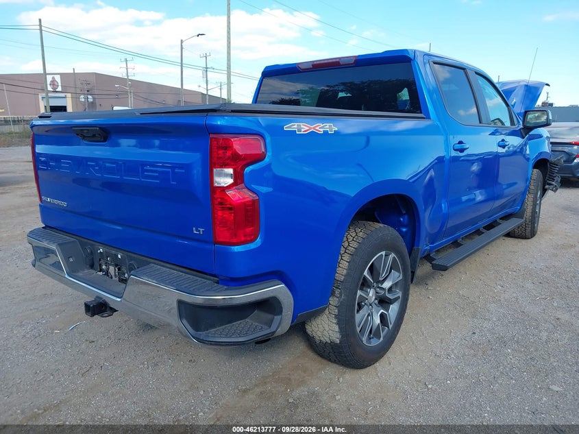 Vin: 1gcpkkek4sz219170, lot: 46713700, chevrolet silverado 1500 4wd  short bed lt with 2fl 20254