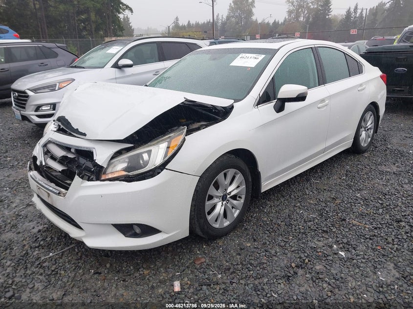 Vin: 4s3bnah62f3044680, lot: 46713709, subaru legacy 2.5i premium 20152