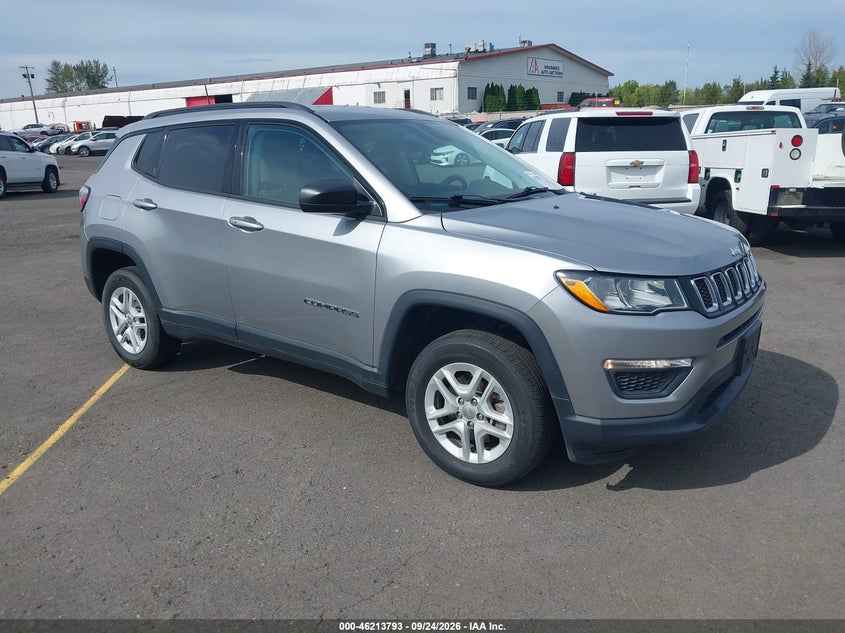 Vin: 3c4njdab0jt392296, lot: 46713716, jeep compass sport 4x4 2018 img_1