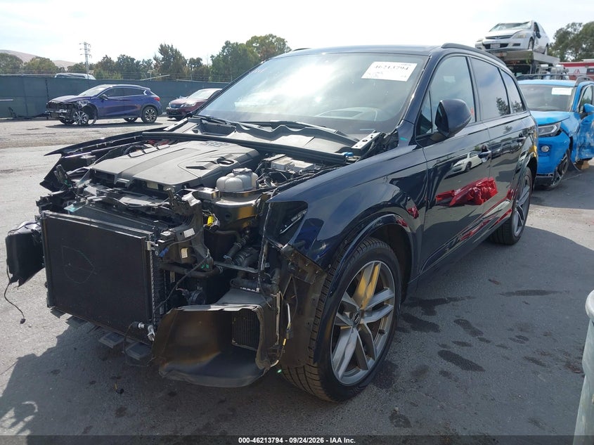 Vin: wa1vaaf74hd056292, lot: 46713717, audi q7 3.0t premium 20172