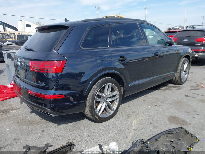 Vin: wa1vaaf74hd056292, lot: 46713717, audi q7 3.0t premium 20174
