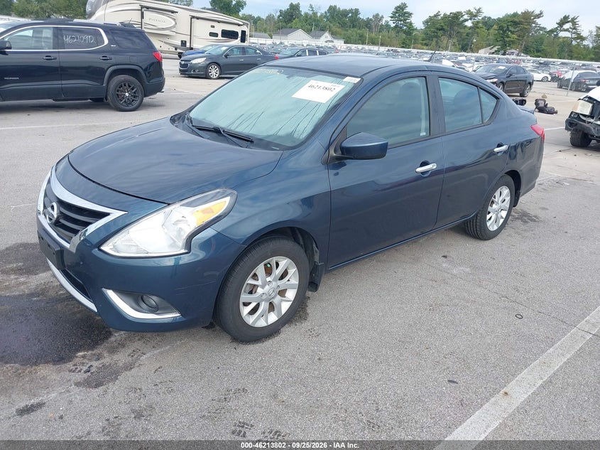 Vin: 3n1cn7ap3hl895200, lot: 46713725, nissan versa 1.6 sv 20172