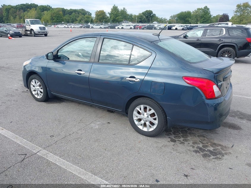 Vin: 3n1cn7ap3hl895200, lot: 46713725, nissan versa 1.6 sv 20173