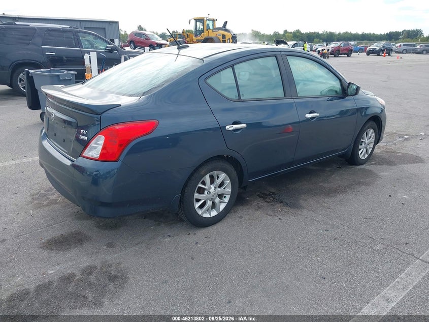 Vin: 3n1cn7ap3hl895200, lot: 46713725, nissan versa 1.6 sv 20174