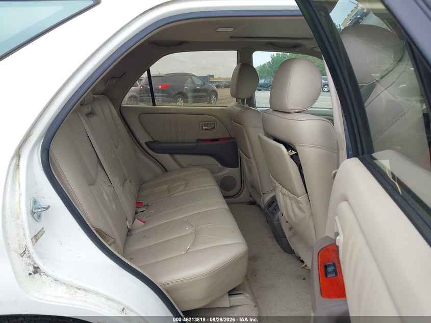 LEXUS RX 300 2003 VIN JTJHF10U530298962