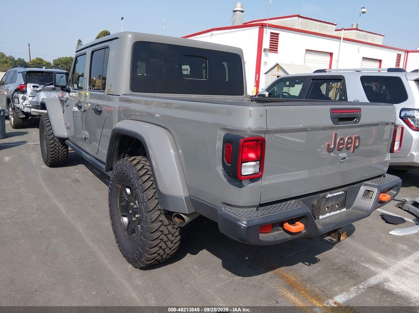 Vin: 1c6jjteg3ml508077, lot: 46713768, jeep gladiator mojave 4x4 20213