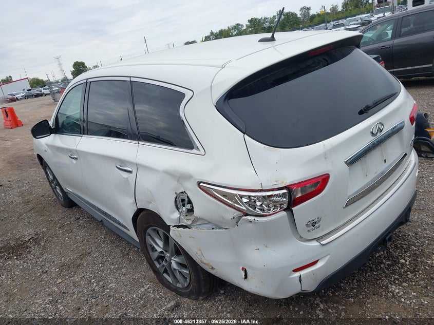 Vin: 5n1al0mm1ec507225, lot: 46713780, infiniti qx60 20143