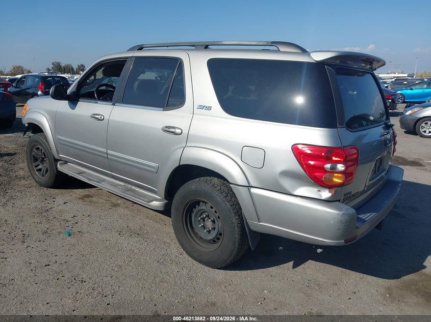 TOYOTA SEQUOIA 2003 VIN 5TDZT34A53S195890