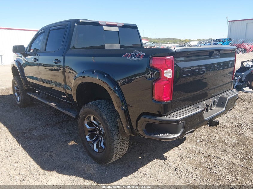 Vin: 3gcuyeed7kg100758, lot: 46713813, chevrolet silverado 1500 rst 20193