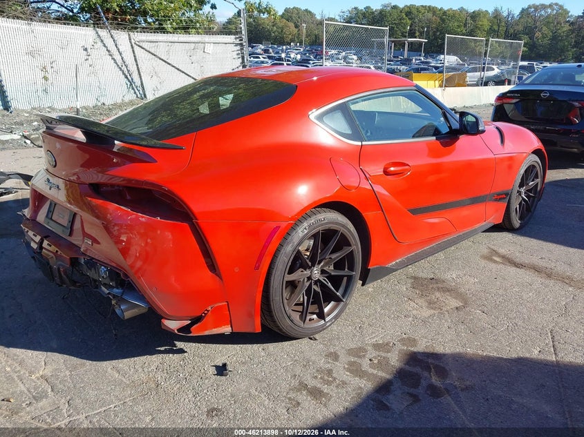 Vin: wz1db0g07rw063965, lot: 46713821, toyota gr supra 45th anniversary edition 20244