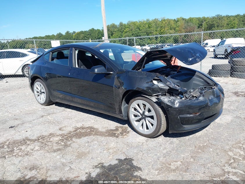 Vin: 5yj3e1ea1mf031836, lot: 46713828, tesla model 3 standard range plus rear-wheel drive 2021 img_1