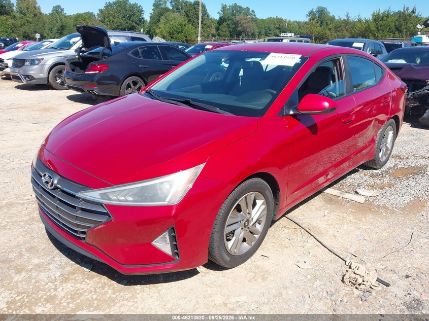 Vin: kmhd84lf4lu895955, lot: 46713843, hyundai elantra sel 20202