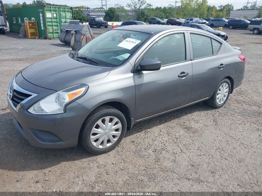 Vin: 3n1cn7ap6gl863825, lot: 46713844, nissan versa 1.6 s+ 20162