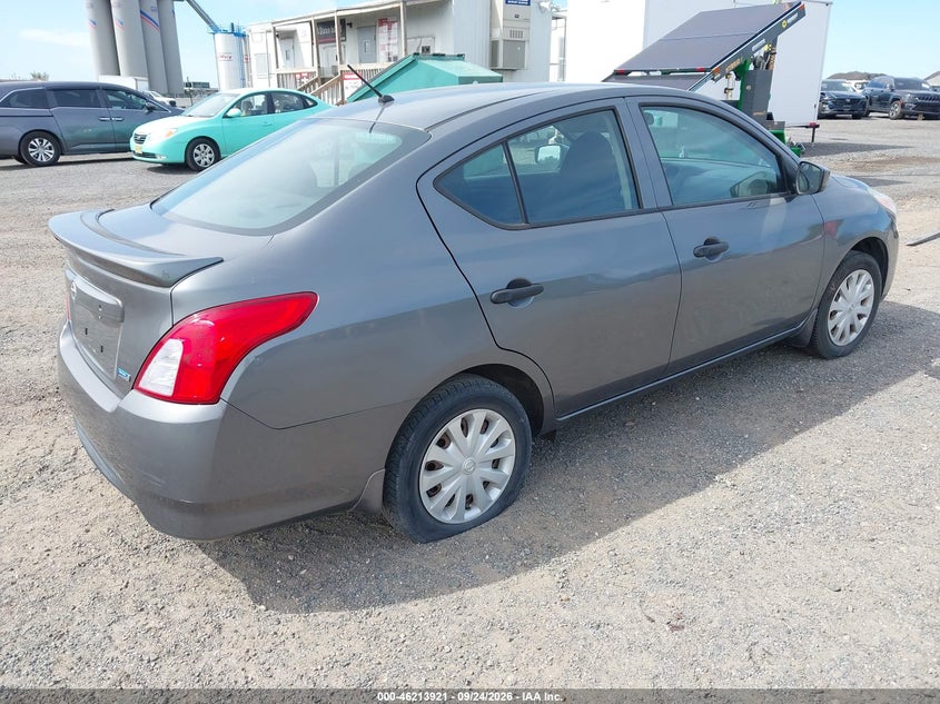 Vin: 3n1cn7ap6gl863825, lot: 46713844, nissan versa 1.6 s+ 20164