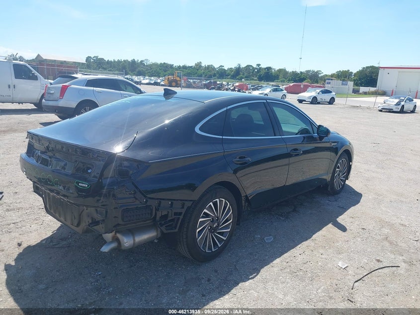 Vin: kmhl34jj7sa128330, lot: 46713857, hyundai sonata hybrid sel 20254