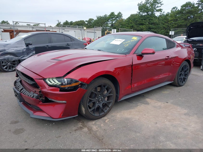 Vin: 1fa6p8th3j5182373, lot: 46713865, ford mustang ecoboost 20182