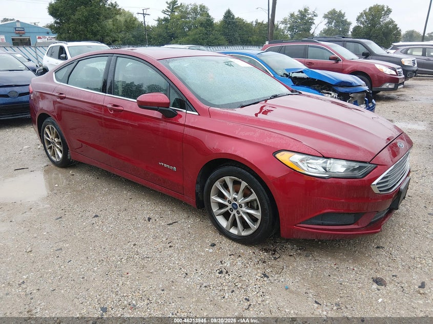 Vin: 3fa6p0lu1hr295633, lot: 46713869, ford fusion hybrid se 20171