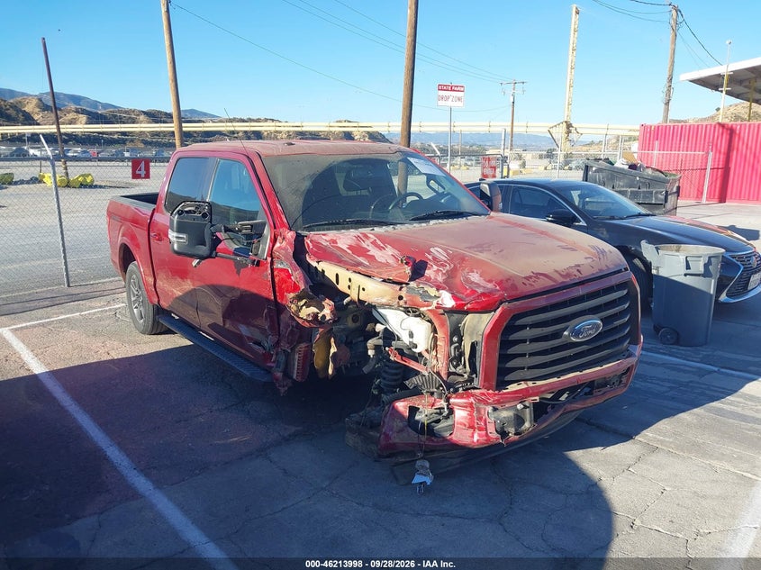 Vin: 1ftew1cf1hkc84071, lot: 46713921, ford f-150 xlt 20171